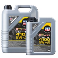 LIQUI MOLY 5W40 6L TOP TEC4100 Motoröl für ALFA ROMEO AUDI BMW CHEVROLET
