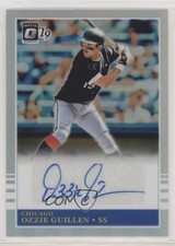 2019 Donruss Optic Retro 1985 Signatures Holo Prizm 5/99 Ozzie Guillen Auto b9e