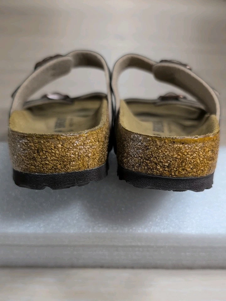 Nuevo sin caja Birkenstock Sydney Birko-flor en elegante topo UE 38 precio de venta sugerido por el fabricante 112 USD Foto 3 de 4