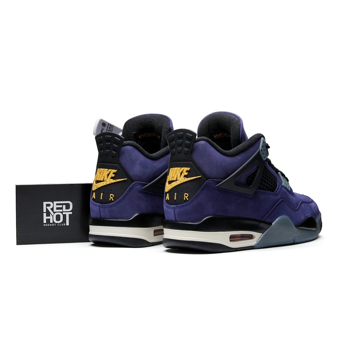 Nike Air Jordan 4 Retro 'Lakers' Imperial Purple FV5029-500 Men's