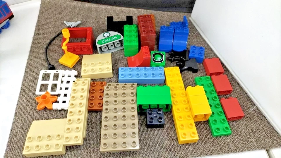 LEGO DUPLO 2005 THOMAS AND FRIENDS THOMAS JUEGO DE TREN DE CARGA Y TRANSPORTE EN CAJA DDP Foto 4 de 4