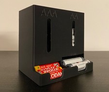 Battery Storage Dispenser Case Holder Box Organizer AA - AAA