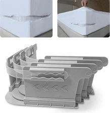 Bed Sheet Holders for Corners, Sheet Holders Keep Sheets Firm & Tight - Lock Fit