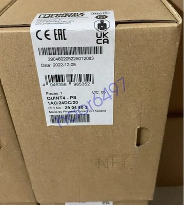 Phoenix QUINT4-PS/1AC/24DC/20 2904602 switch power supply