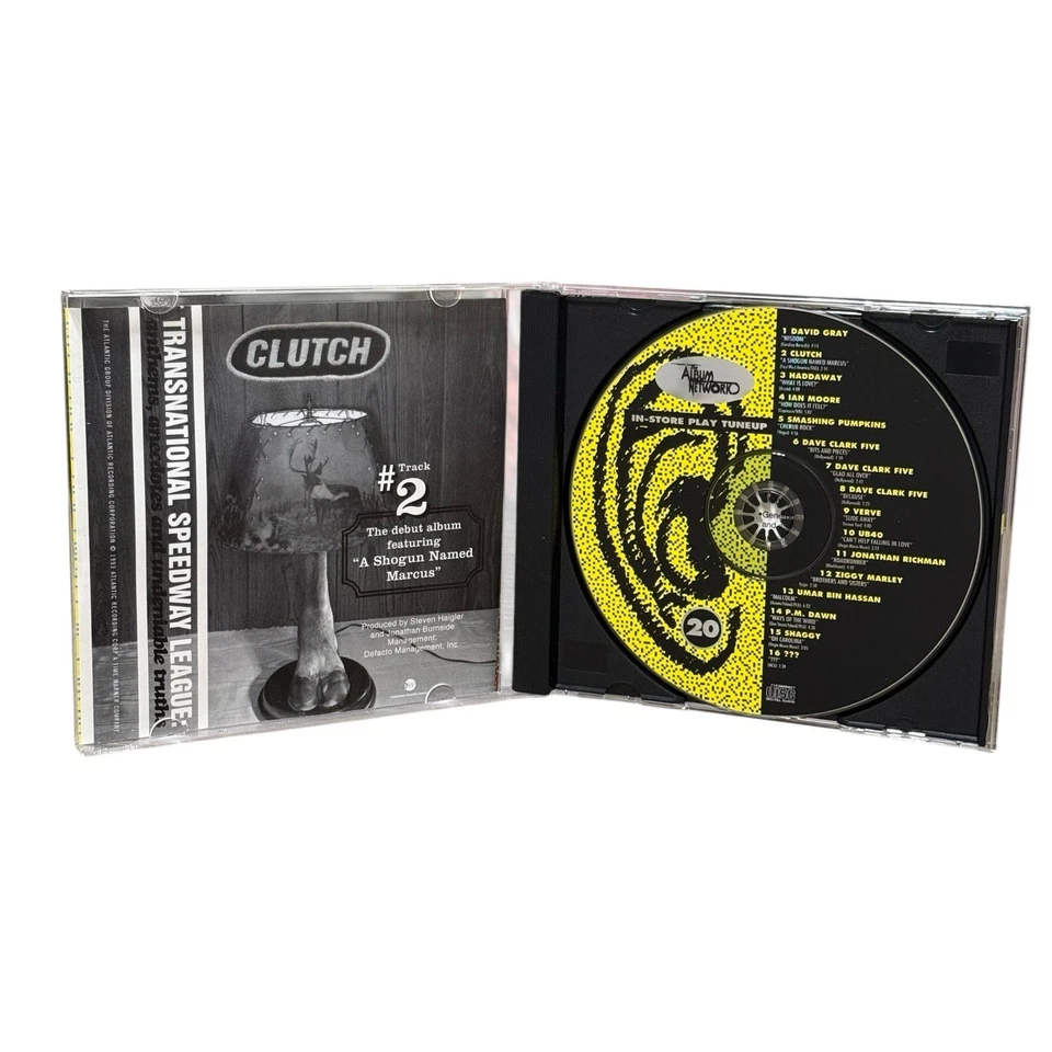 Album Network TuneUp #20 Promo CD 1993 Smashing Pumpkins Meat Loaf Rare - image 3 of 3