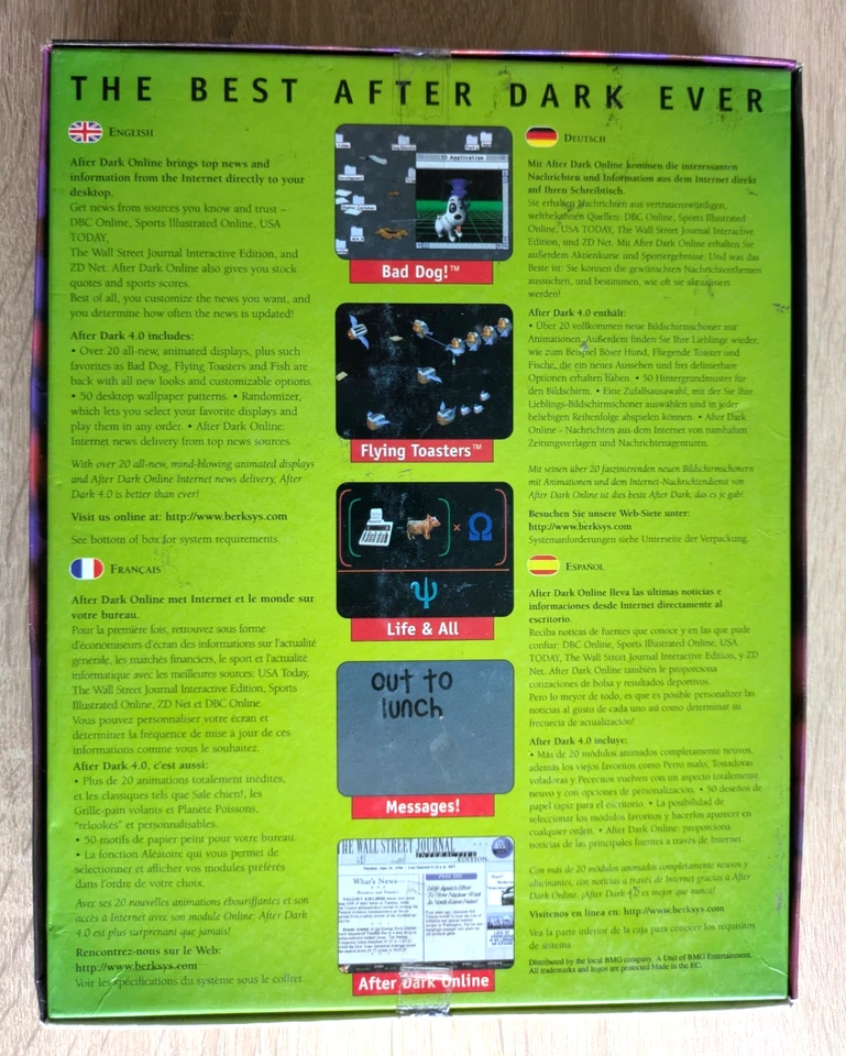 PC / MAC CD-ROM After Dark Screensaver Version 4.0 deutsch Berkeley 1996 - Bild 2 von 4