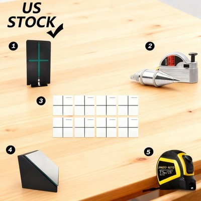 US STOCK ADAS Calibration Tool Accessory Kit，ADAS Auxiliary Support Tools 5 in 1