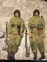 Dragon CUSTOM Kitbash WWII US Army 82nd Airborne 12" Figures 1/6 Scale G100