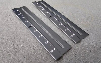 Technics sl-1200, sl-1210. 2x New Black pitch decal /ornament. (free shiping)