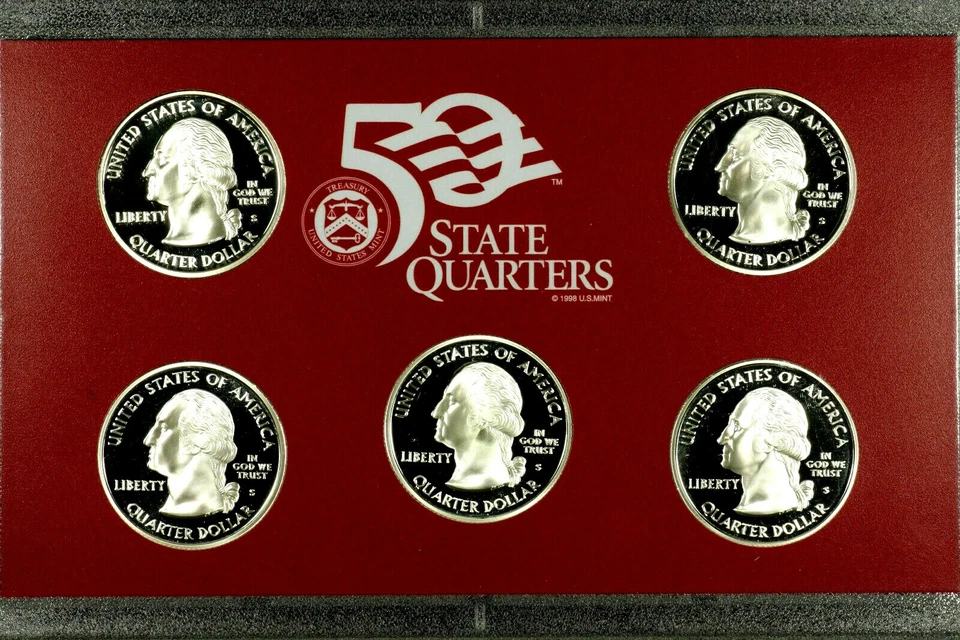 2006-S US Silver Proof Mint Set 10 Coins 20uwtt0925 - Image 3 of 4