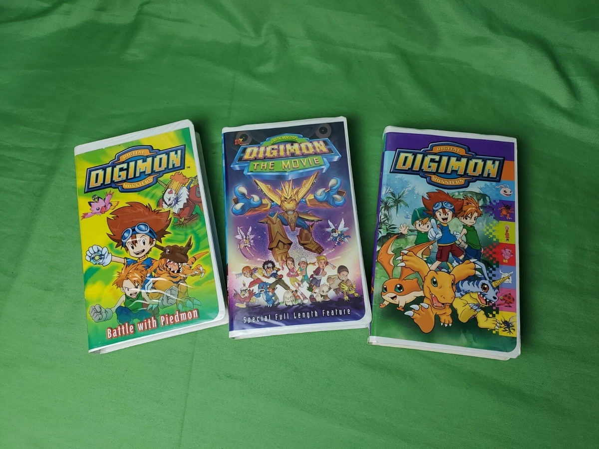 Animation & Anime NTSC Digimon: The Movie VHS Tapes for sale | eBay