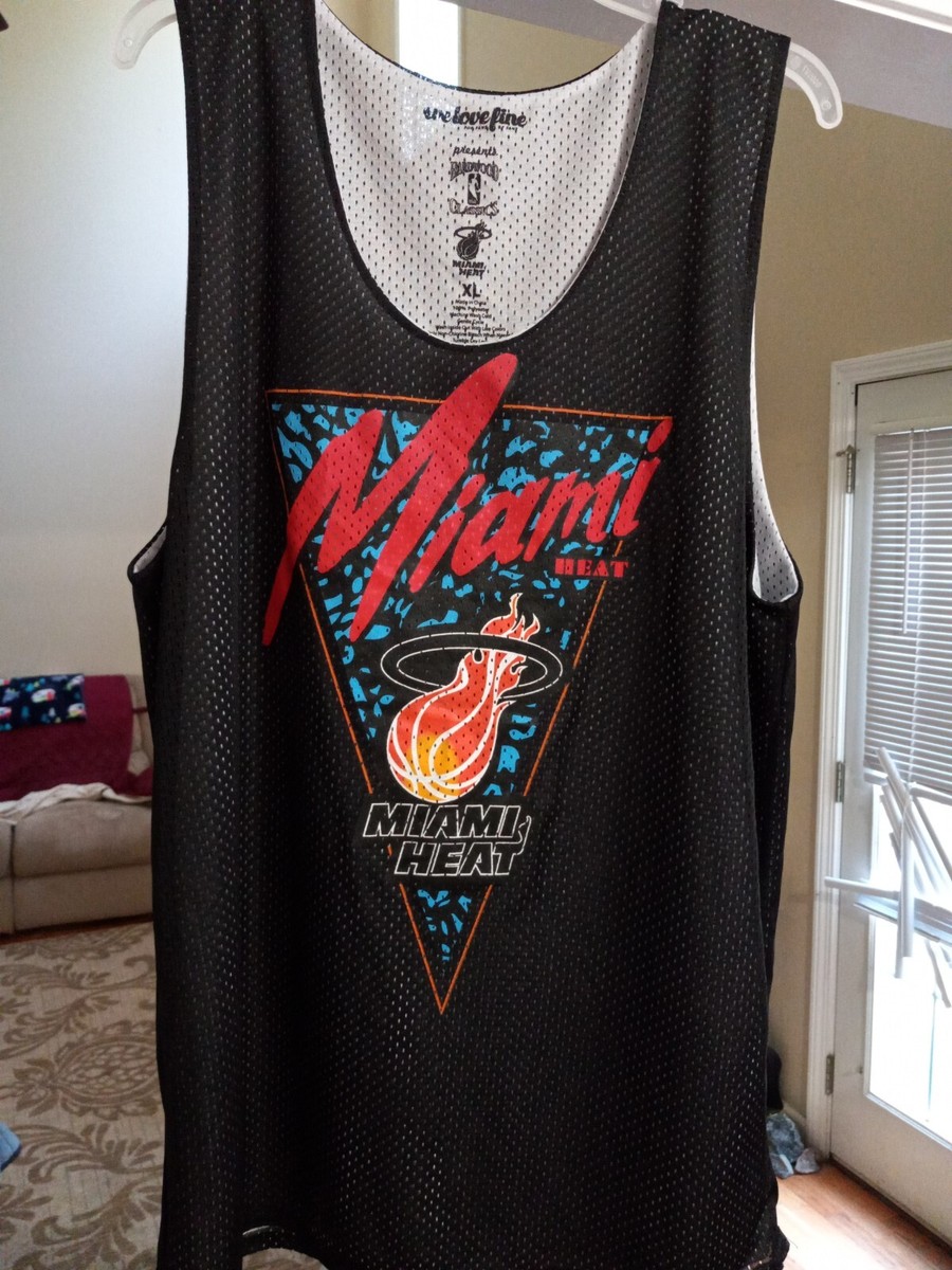 MIAMI HEAT バスケットボール スウェット ブラック 1988年デザイン MIAMI HEAT バスケットボール スウェット ブラック 1988年デザイン