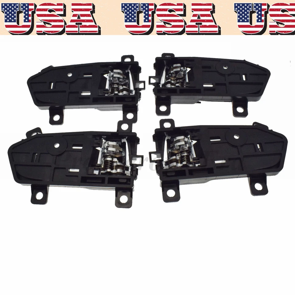 For Kia Sportage 11-16 4Pcs Inside Door Handles Chrome Front Rear Left Right US - Image 4 of 4