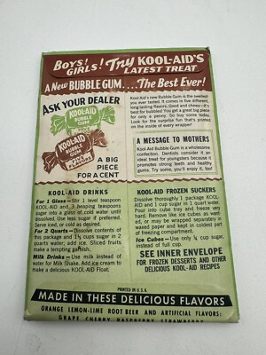 BUSKER旧ボトル3本+グレンドーワン1本 Vintage 1930s Kool-Aid Root Beer Flavor Packet NOS | eBay