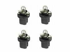 Porsche 924 928 944 968instrument Dash Bulb 12v1.2w Black Base - Set Of 4