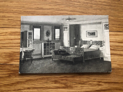 ss Imperator Artist Rendering PC Imperial Suite Bedroom/ HAPAG / RMS Berengaria 