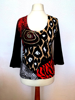 Imagini Pullover Gr. M neuwertig Schwarz-bunt