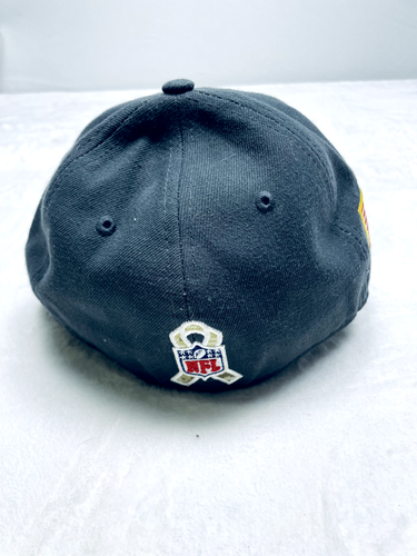 Rare New England Patriots Hat Cap 7 3/8 Fitted Camo NFL NewEra Salute to Service - Picture 5 of 12