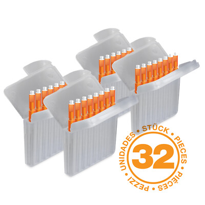 32x Cerumenfilter für Hörgeräte Starkey und KIND evo / evoR - H: 1,5mm Ø: 1,7mm