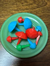 Replacement 10 Button Gem Jewels Blow Mold Nativity Wisemen Empire General Foam