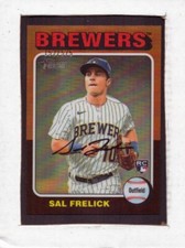 2024 Topps Heritage Chrome Refractor Sal Frelick #451