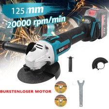 125mm 21V Akku Winkelschleifer Trennschleifer Schleifmaschine Flex Für Makita DE
