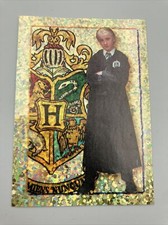 Harry Potter Malfoy Sticker Philosopher's Stone  149 Draco Holo Gold Foil 2001