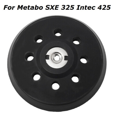125MM Schleifteller Stützteller für Metabo SXE 325 Intec 425 Schwarzs Schleift