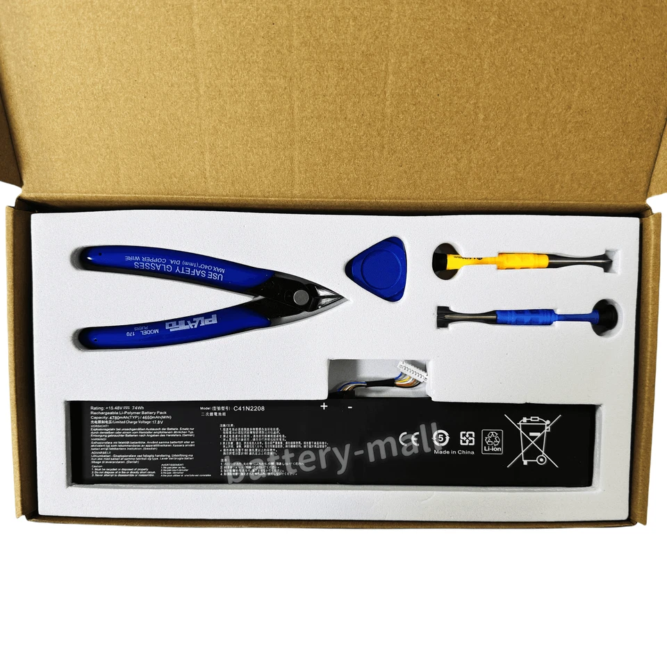 Neu C41N2208 Akku für Asus RC71L Gaming Handheld Serie 15,48V 74Wh 4780mAh