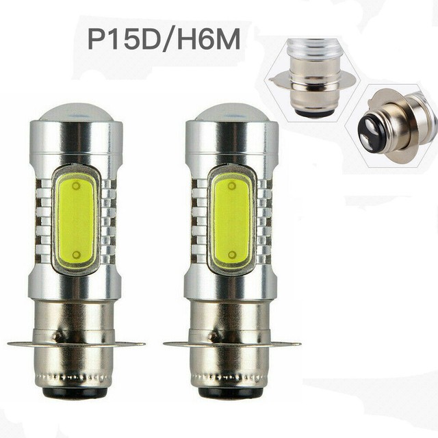 2x H6M LED Headlight Bulbs For Yamaha Kodiak 400 20002004 450 2003