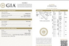 GIA EGL certified 14k white gold .91CT diamond stud earrings SI3 I1 G I NATURAL — photo 9