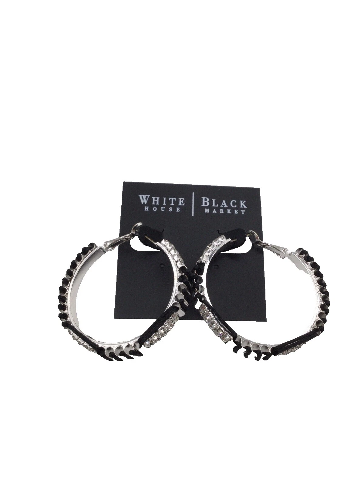 White House Black Market Crystal Fashion Earrings