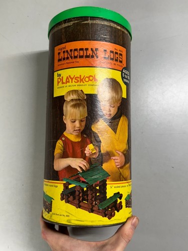 Tinkertoy No# 136 Educational Toy Junior Architect + Lincoln Logs No# 890 - Picture 13 of 15