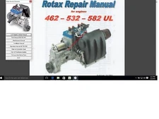Rotax Service overhaul service manual 582 ultralight aircraft engine 462 532