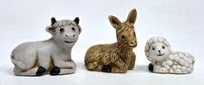 Holly Tree Christmas Youth Nativity Replacement Pieces Animals Sheep Donkey Cow
