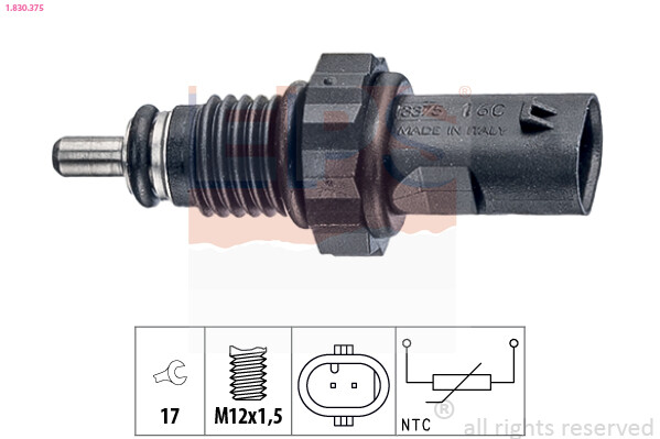 EPS 1.830.375 Sensor, Coolant Temperature For BMW Mini Toyota-image