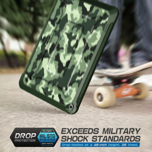 For iPad 9.7 2018/2017 Case, SUPCASE UB Pro Camo Full Cover w/ Screen Protector - Picture 7 of 8