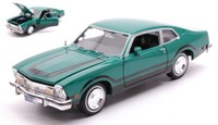 Motormax 1/24 Ford Maverick Grabber 1974 GrÜN Statisches Modell Diecast