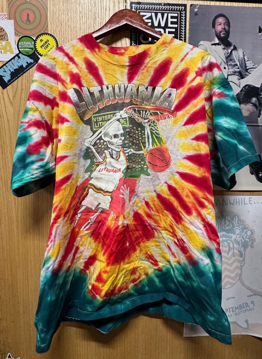Lee 1992 Grateful Dead Lithuania Olympic Basketball Single Stitch