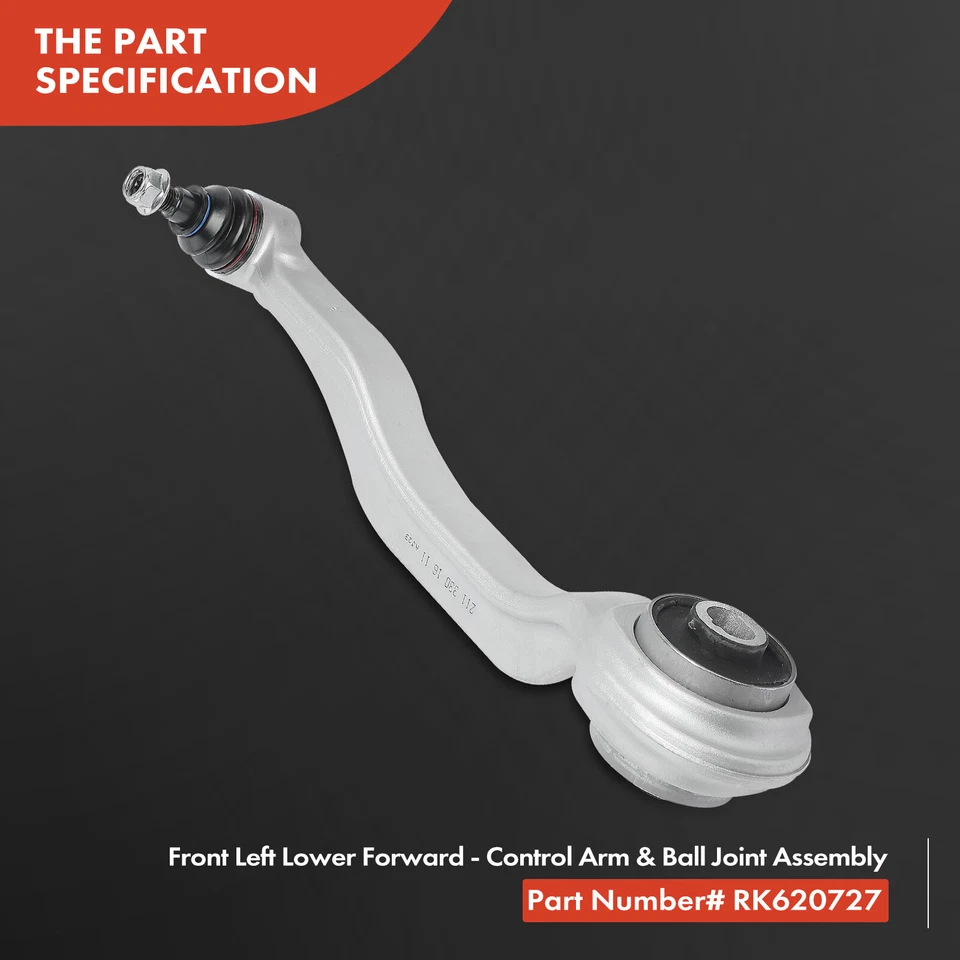 8x Brazo de control delantero y conjunto de rótula barra estabilizadora enlace para Mercedes-Benz E320 Foto 3 de 4