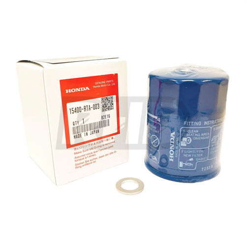 GENUINE FOR HONDA OIL FILTER CARTRIDGE ASSY [MADE IN JAPAN] 15400RTA