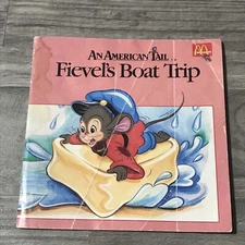 American Tail: Fievel's Boat Trip-McDonald's Happy Meal Paperback Book