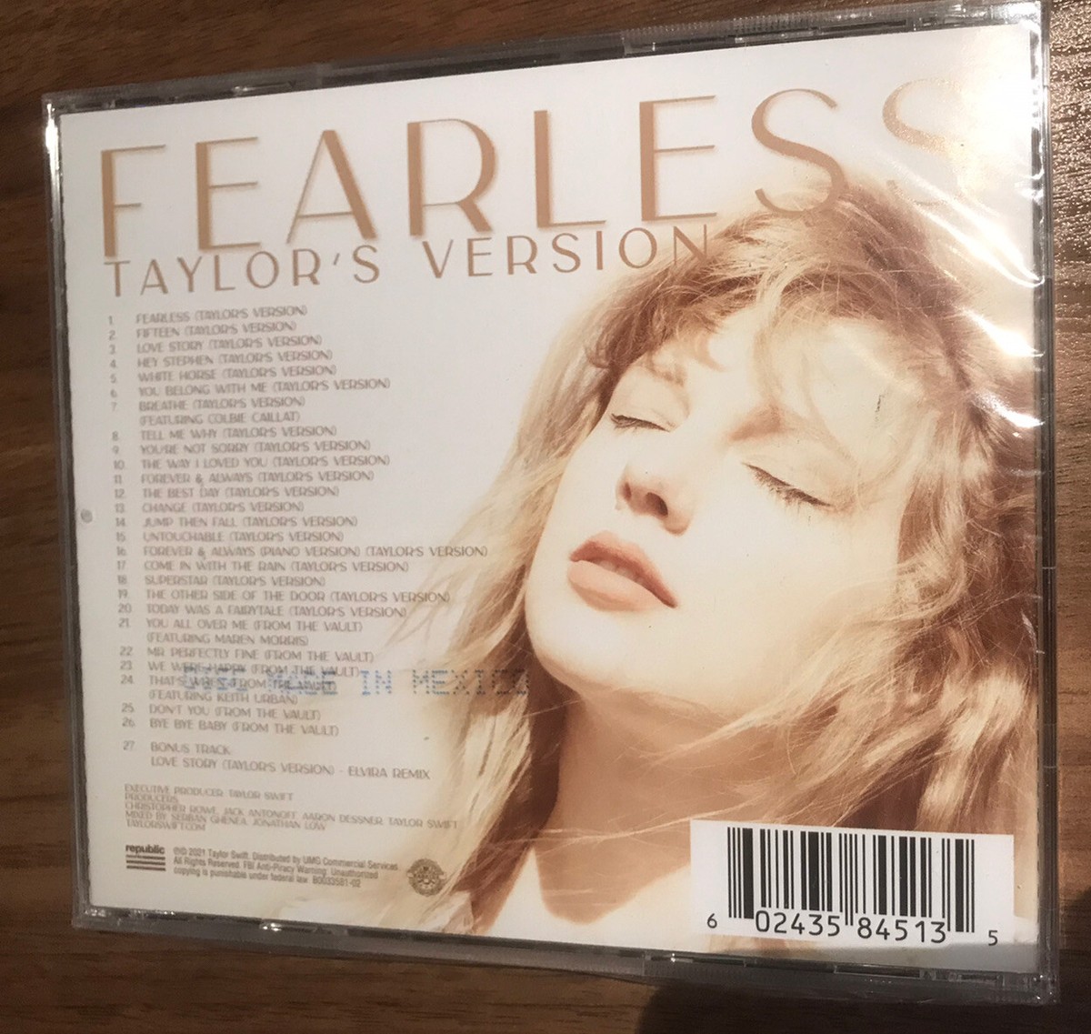 Taylor Swift - Fearless - Target Exclusive CD - New & Sealed