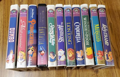 Walt Disney's Masterpiece Collection - 11 VHS Tapes | eBay