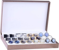 12 Pairs of cufflinks for Men Gift for Loved ones All Events Gift Pack Cufflinks