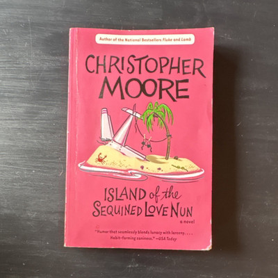 Christopher Moore Island of the Sequined Love Nun Paperback Humor Novel (YA)