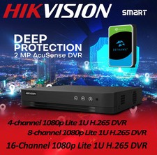 Hikvision DVR 1080P Full HD HDMI 4CH 8CH 16CH CCTV Security Camera Recorder HDD
