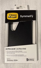 OtterBox Symmetry Series Slim Phone Case For Samsung Galaxy S24 Plus, Black