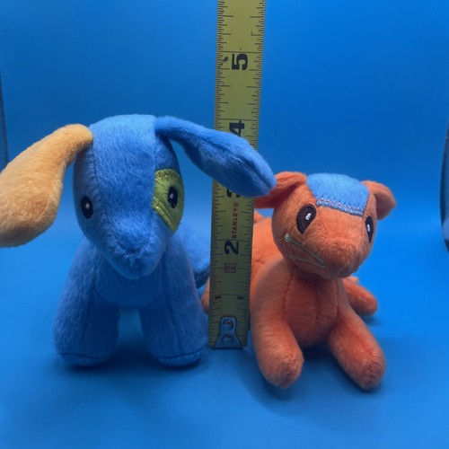 Critter Clinic Animal Hospital Replacement Plush Pet Blue Dog Orange Cat Battat - Picture 13 of 13