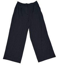 Bailey/44 Black Wide Leg Pants Size Medium M Soft Stretchy Smocked Waist